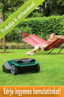 Robomow robotfűnyíró bemutató